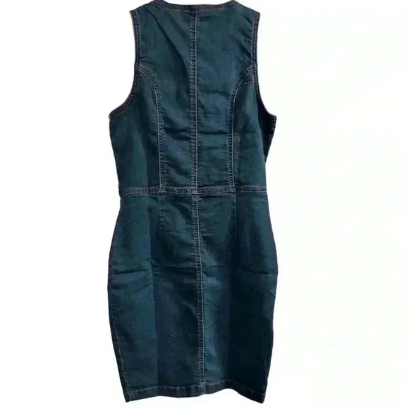 Parisian Works Denim Blue Dress - Picture 3 of 9